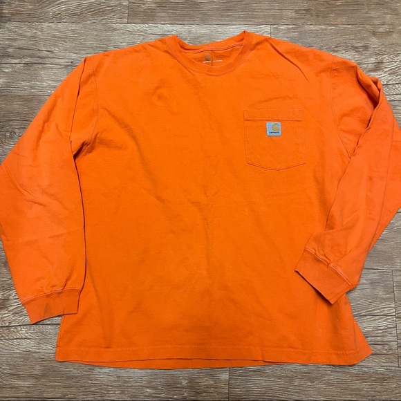 Orange Carhartt Longsleeve 🍊 - Picture 1 of 1